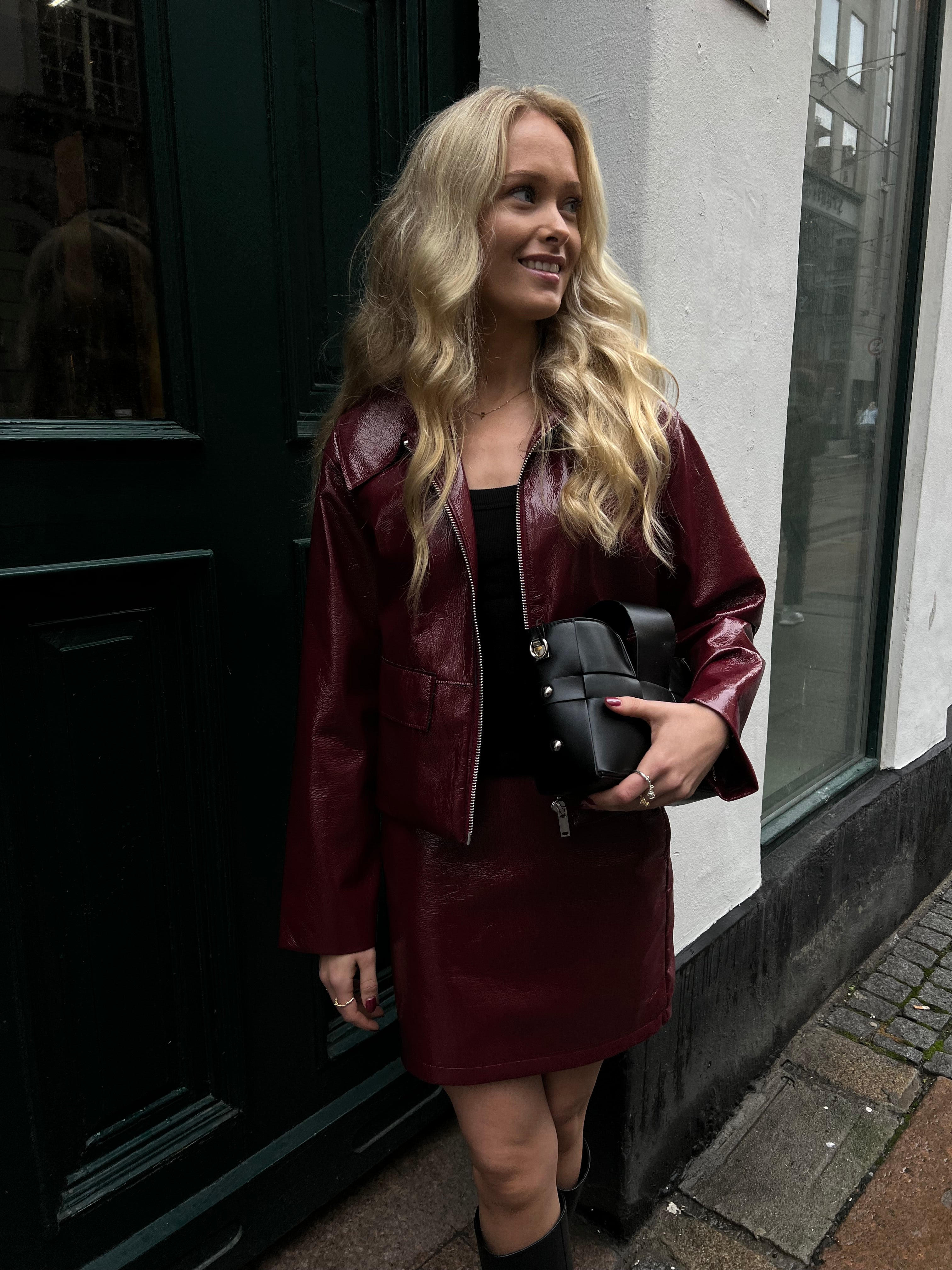 OBJTEXAS Jacket - Cabernet